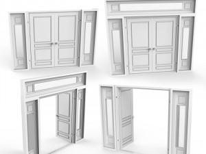 external door 3D Print Model