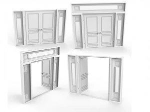 external door 3D Print Model
