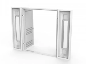 external door 3D Print Model