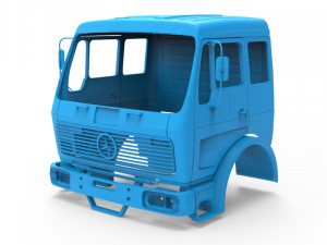 mercedes benz ng 1632 3D 打印模型