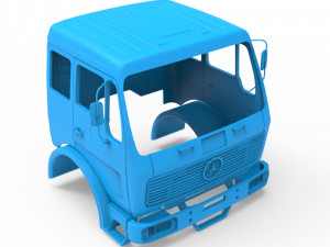 Mercedes benz ng 1632 3D Baskı Modeli