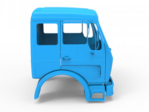 Mercedes benz ng 1632 3D Baskı Modeli