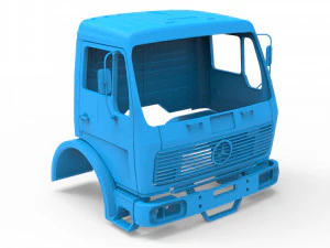 mercedes benz ng 1632 3D Print Model