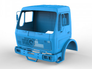 mercedes benz ng 1632 3D 프린트 모델