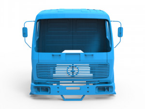 mercedes benz ng 1632 3D 프린트 모델