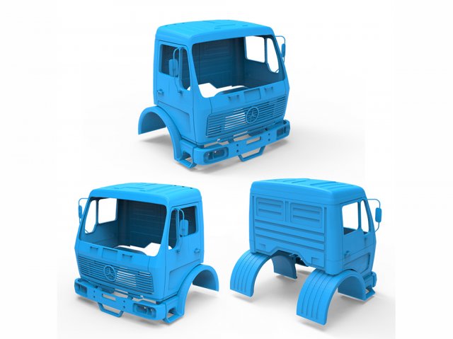 mercedes benz ng 1632 3D Принт Модель .c4d .max .obj .3ds .fbx .stl .blend 