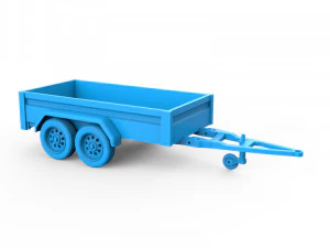 trailer 3D Print Model