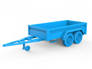 trailer 3D Print Model