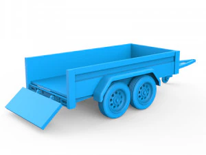 trailer 3D Print Model