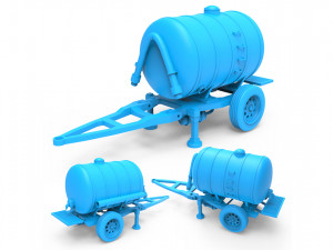 trailer 3D Print Model