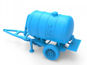 trailer 3D Print Model