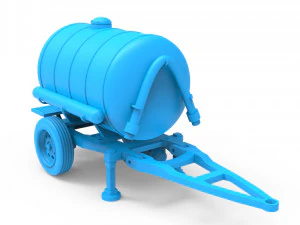 trailer 3D Print Model