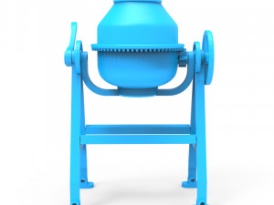 cement mixer 3D Print Model