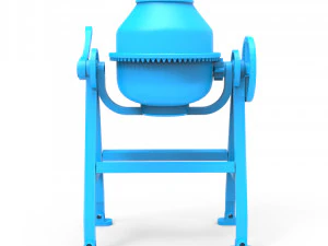 cement mixer 3D Print Model