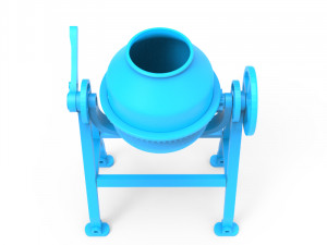 cement mixer 3D Print Model