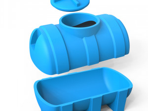 water tank Modello di stampa 3D