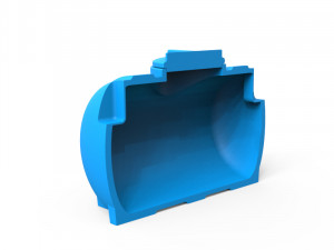 water tank Modello di stampa 3D