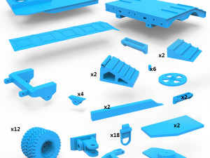 transporta p32 3d printing model 3D Baskı Modeli