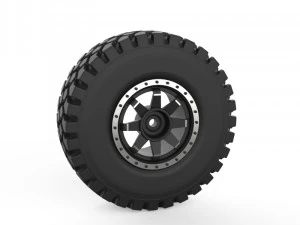 rough terrain tire mold 3D Print Model
