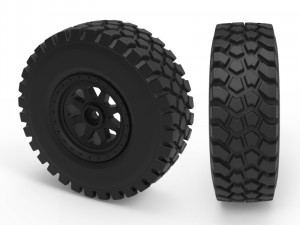 rough terrain tire 3D 打印模型