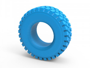 rough terrain tire Model do druku 3D
