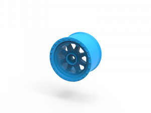 rough terrain tire Model do druku 3D