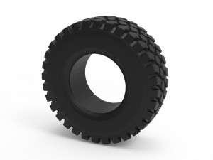 rough terrain tire Model do druku 3D