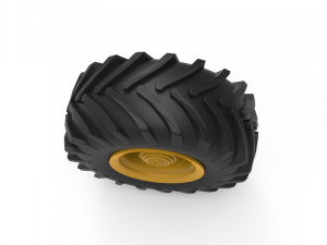 tractor tire mold 3D-printmodel