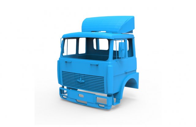 maz 5516 cabin 3D Print Model .c4d .max .obj .3ds .fbx .stl .blend 