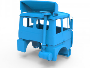 maz 5516 cabin 3D Print Model