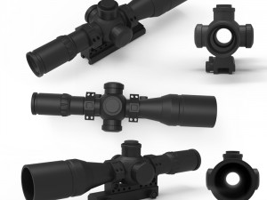 scope 3D 打印模型