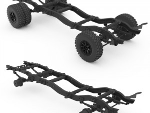 chasis chevy k30 3D Print Model