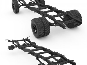 chasis chevy k30 3D Print Model