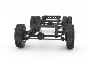 chasis chevy k30 3D Print Model