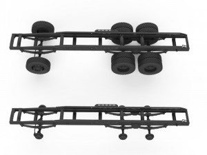 chassis mercedes benz ng 3D Baskı Modeli