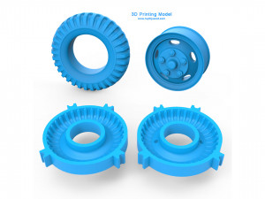 tire mold wheel 3D Принт Модель