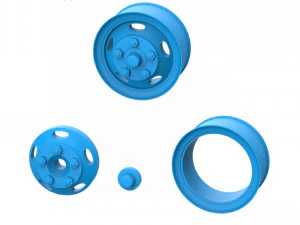 tire mold wheel 3D Print Model