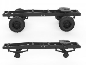 chassis ifa w50 Model do druku 3D