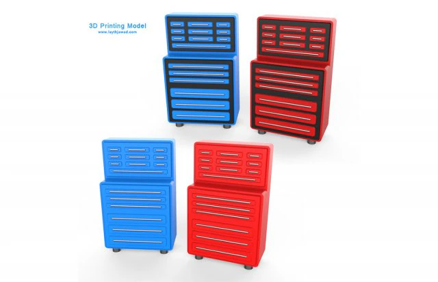 шафа майстерні 3D Принт Модель .c4d .max .obj .3ds .fbx .stl .blend 
