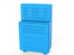 workshop locker 3D-Druckmodell
