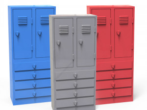 locker 3D 프린트 모델