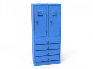locker 3D Print Model