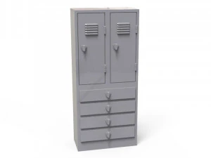 locker 3D Print Model