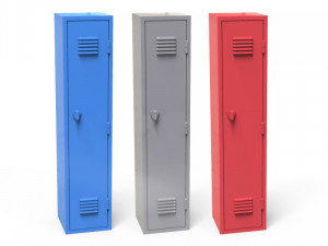 locker Modelo de Impressão 3D