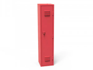 locker 3D Print Model