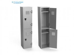 locker 3D Baskı Modeli