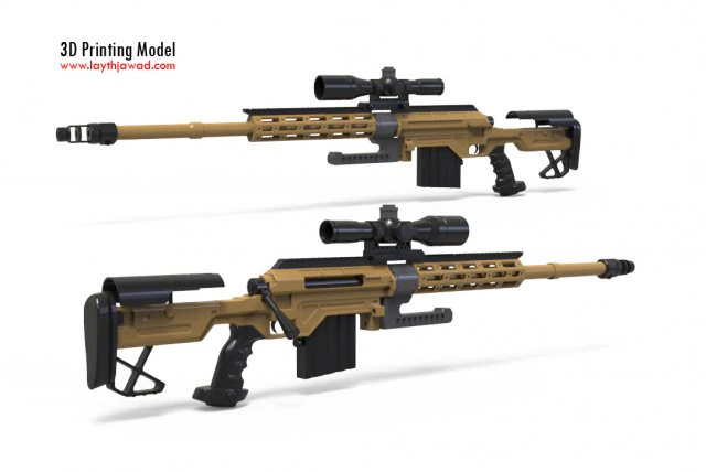 s-tac sniper 3D Print Model .c4d .max .obj .3ds .fbx .stl .blend 
