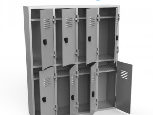 locker Model do druku 3D