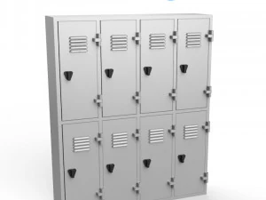 locker 3D Print Model
