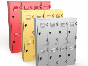 locker Model do druku 3D